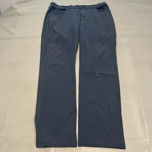Travis Mathew Other - Travis Mathew Men 36x32 Navy Performance Stretch Casual Golf‎ Pant Preppy-3790